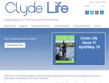 Tablet Screenshot of clydelife.co.uk